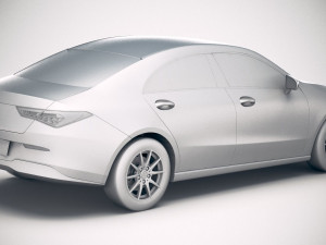 Mercedes-Benz CLA Basic 2020 Modelo 3D