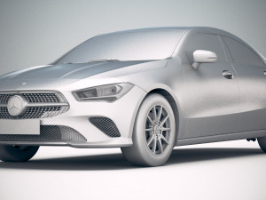 Mercedes-Benz CLA Basic 2020 Modelo 3D