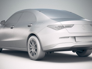 Mercedes-Benz CLA Basic 2020 Modelo 3D