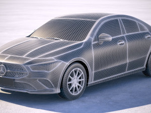 Mercedes-Benz CLA Basic 2020 Modelo 3D