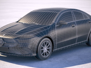 Mercedes-Benz CLA Basic 2020 Modelo 3D
