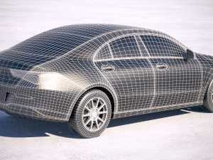 Mercedes-Benz CLA Basic 2020 Modelo 3D