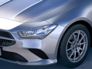 Mercedes-Benz CLA Shooting Brake Basic 2020 3Dモデル