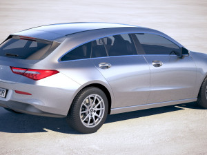 Mercedes-Benz CLA Shooting Brake Basic 2020 3Dモデル