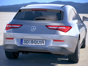 Mercedes-Benz CLA Shooting Brake Basic 2020 3Dモデル
