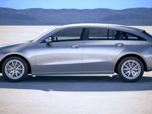 Mercedes-Benz CLA Shooting Brake Basic 2020 3Dモデル