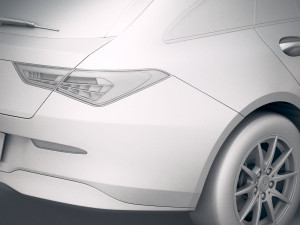 Mercedes-Benz CLA Shooting Brake Basic 2020 3Dモデル