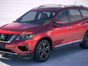 Nissan Pathfinder 2019 3D Model