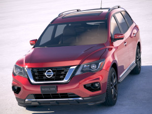 Nissan Pathfinder 2019 Model 3D