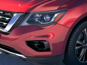 Nissan Pathfinder 2019 Model 3D