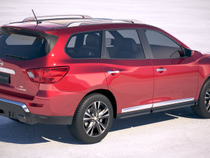 Nissan Pathfinder 2019 Model 3D