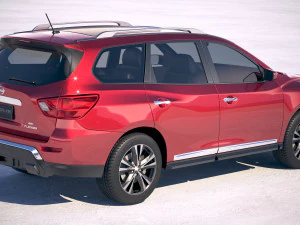 Nissan Pathfinder 2019 3D Model