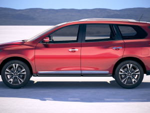 Nissan Pathfinder 2019 Model 3D