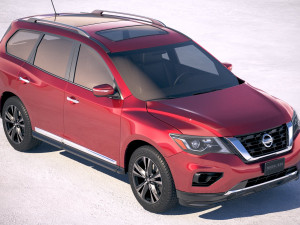 Nissan Pathfinder 2019 Model 3D