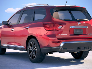 Nissan Pathfinder 2019 Model 3D