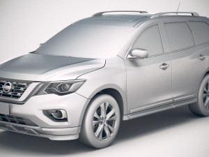 Nissan Pathfinder 2019 Model 3D