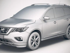 Nissan Pathfinder 2019 3D Model