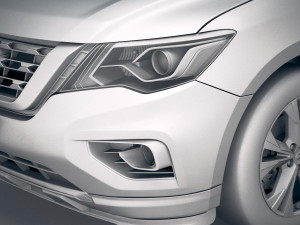 Nissan Pathfinder 2019 Model 3D