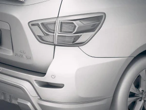 Nissan Pathfinder 2019 3D Model