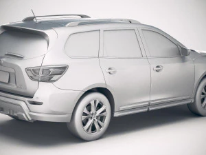 Nissan Pathfinder 2019 3D Model