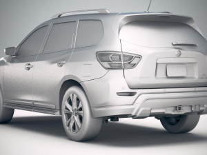 Nissan Pathfinder 2019 Model 3D