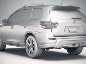 Nissan Pathfinder 2019 3D Model