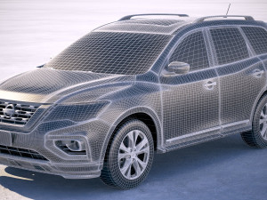 Nissan Pathfinder 2019 Model 3D