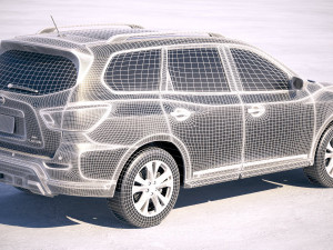 Nissan Pathfinder 2019 Model 3D