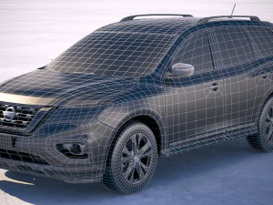 Nissan Pathfinder 2019 3D Model