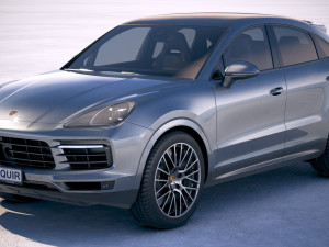 Porsche Cayenne S Coupe 2020 Modelo 3D