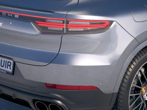 Porsche Cayenne S Coupe 2020 3D Model