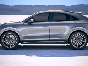 Porsche Cayenne S Coupe 2020 3D 모델
