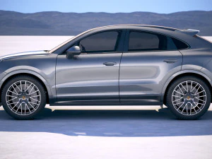Porsche Cayenne S Coupe 2020 3D Model