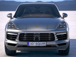 Porsche Cayenne S Coupe 2020 3D 모델