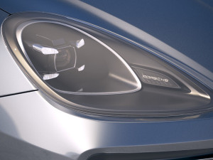 Porsche Cayenne S Coupe 2020 3D 모델