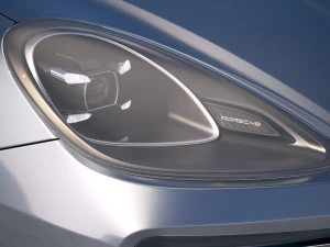 Porsche Cayenne S Coupe 2020 3D Model