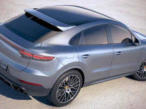 Porsche Cayenne S Coupe 2020 3D Model