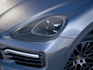 Porsche Cayenne S Coupe 2020 3D Model
