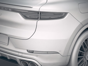 Porsche Cayenne S Coupe 2020 3D 모델