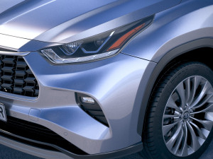 Toyota Highlander 2020 3Dモデル