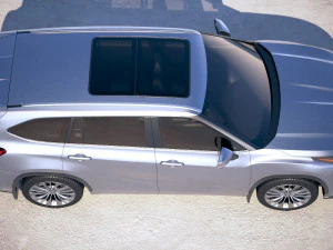 Toyota Highlander 2020 3D Model