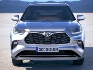 Toyota Highlander 2020 3D Model