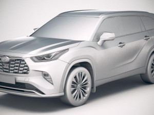 Toyota Highlander 2020 3Dモデル