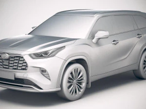 Toyota Highlander 2020 3D Model