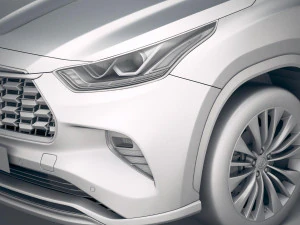 Toyota Highlander 2020 3D Model