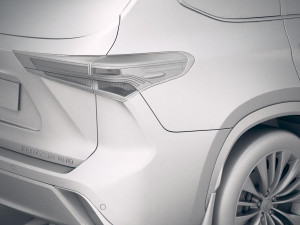 Toyota Highlander 2020 3Dモデル