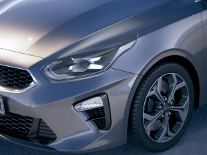Kia Ceed Sportswagon 2019 with interior Model 3D