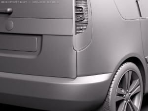 Skoda Roomster 2011 Modelo 3D