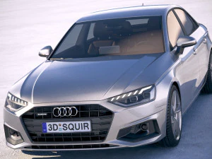 Audi A4 Sedan 2020 3D Model