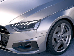 Audi A4 Sedan 2020 3D Model